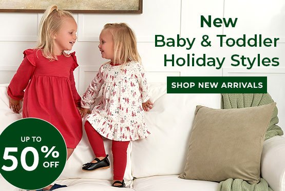 New Baby and Toddler Holiday Styles
