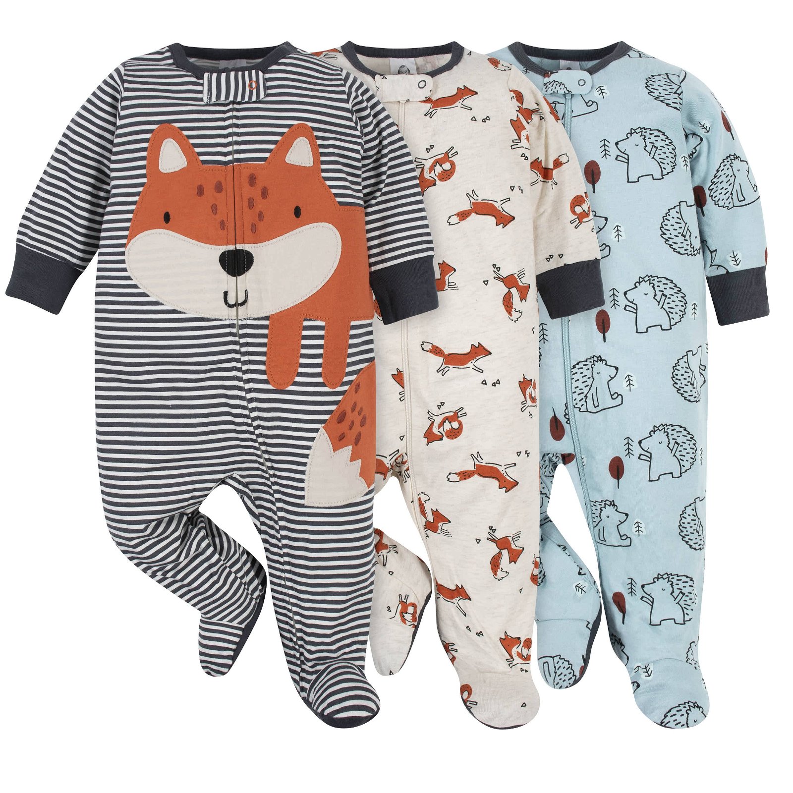 Image of 3-Pack Baby Boys Fox Sleep 'N Plays