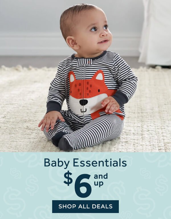 Baby Essentials Starting at \\$6