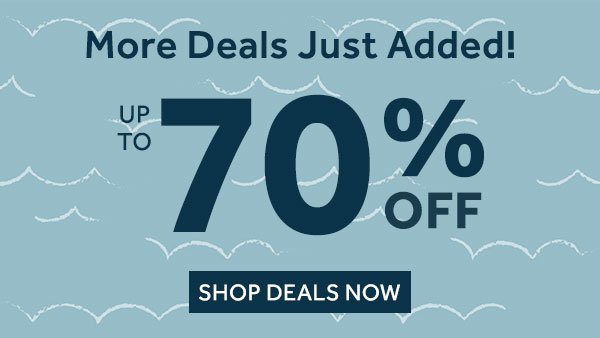 More Deals Just Added up to 70% off