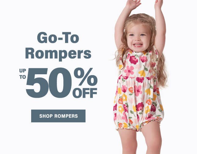 Go-To Onesies Brand Rompers