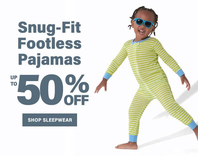 Sung Fit Footless Pajamas