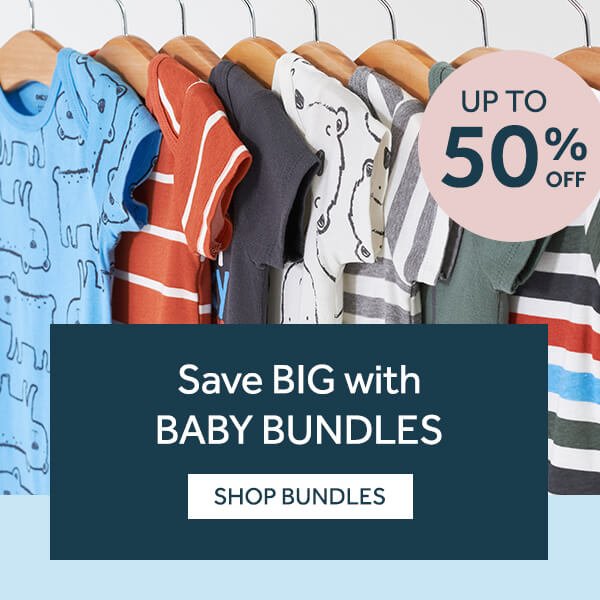 Baby Bundles up to 50% off