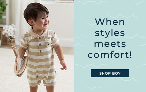 Baby and Toddler Boy New Arrivals