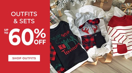 Outfits & Sets up to 60% off