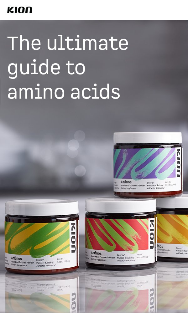 The ultimate guide to amino acids
