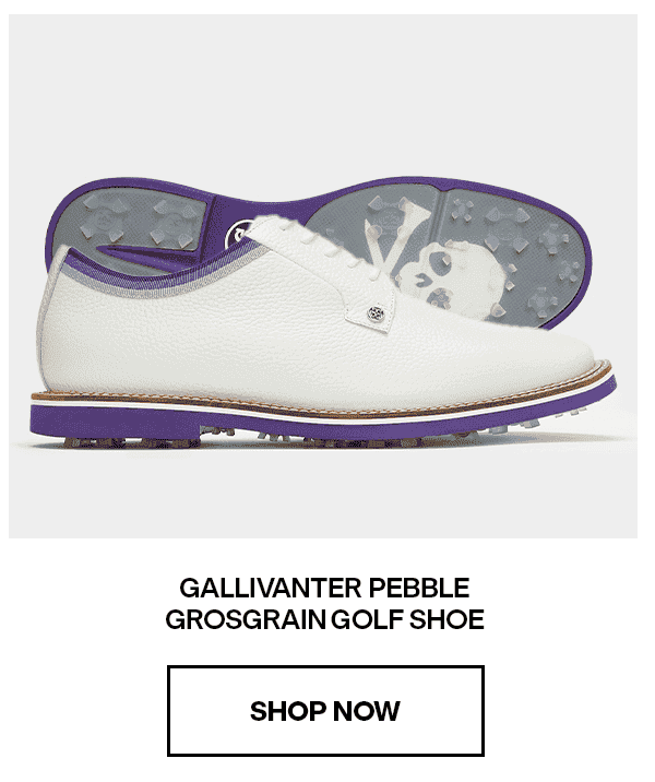 GALLIVANTER PEBBLE GROSGRAIN GOLF SHOE