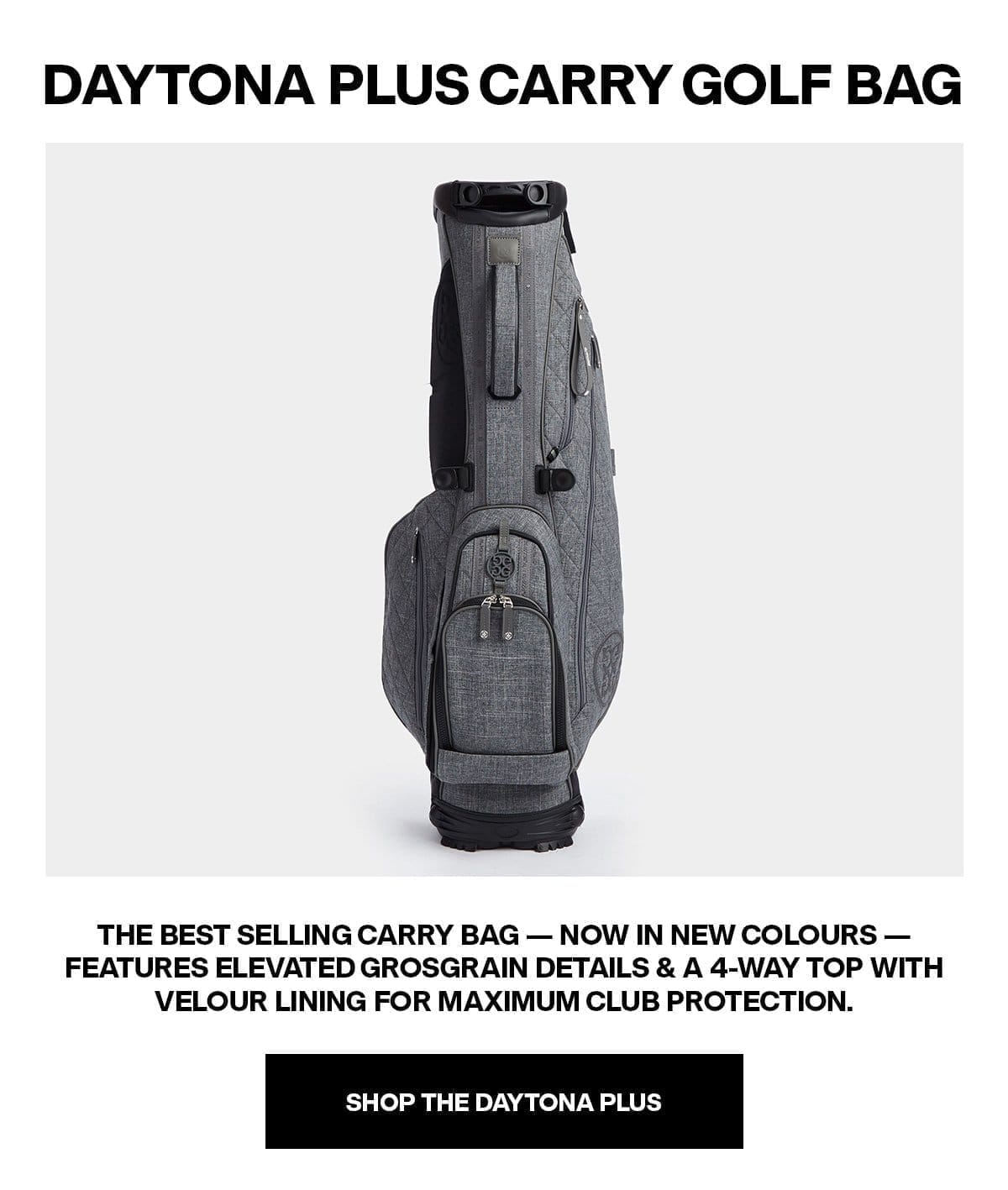 Daytona Plus Carry Golf Bag - SHOP THE DAYTONA PLUS