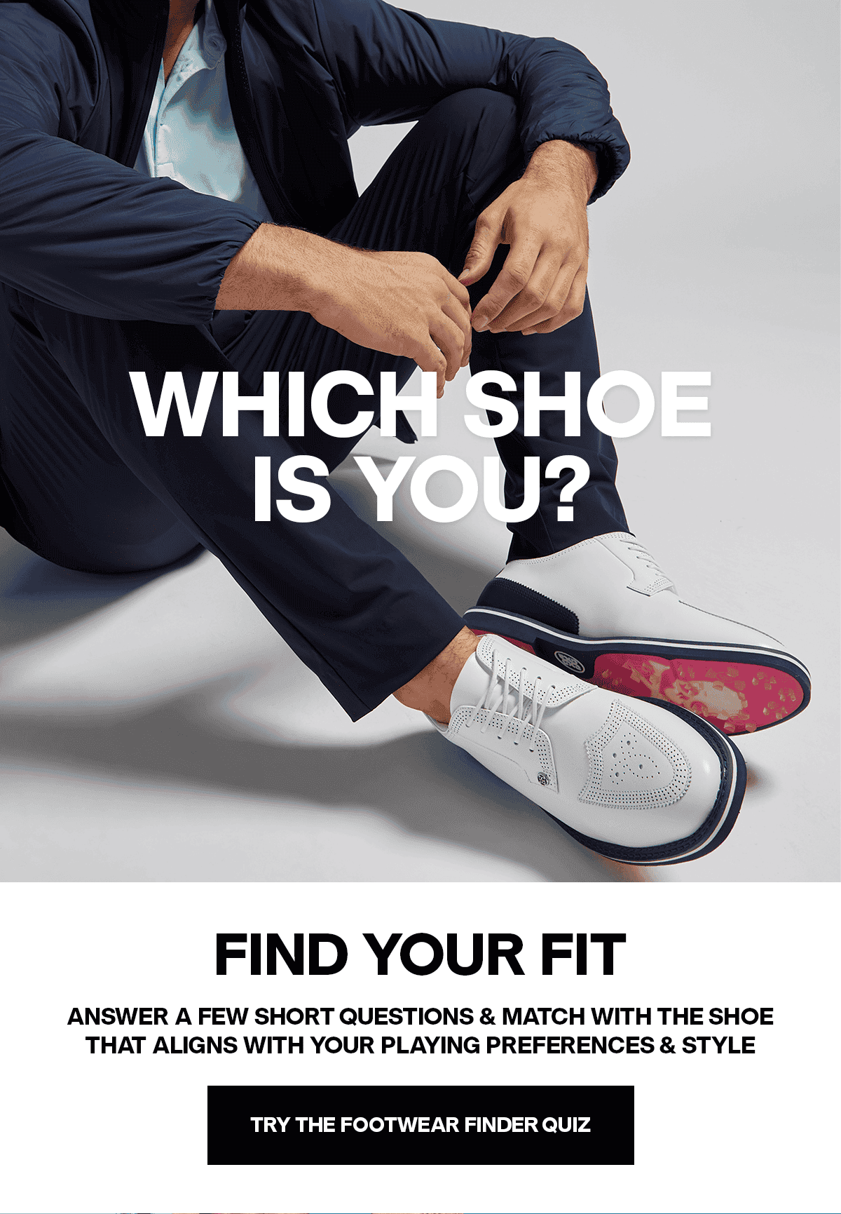 Which shoe is you? Try the Footwear Finder Quiz