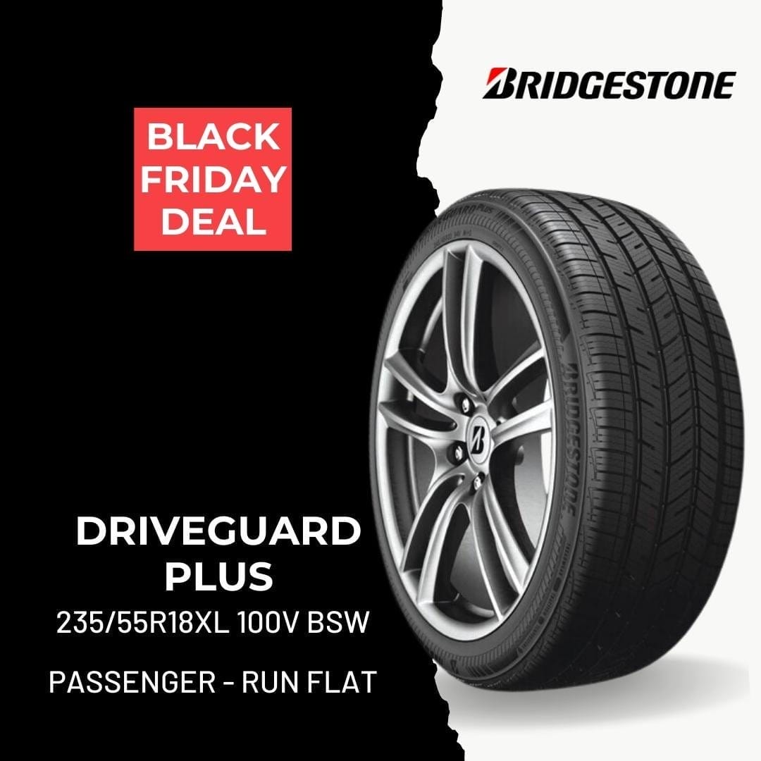 Bridgestone Driveguard Plus 235/55R18XL 100V BSW Tires