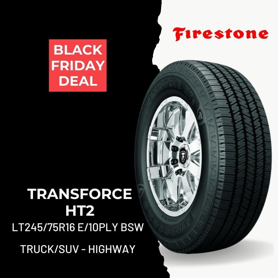 Firestone Transforce HT2 LT245/75R16 E/10PLY BSW Tires