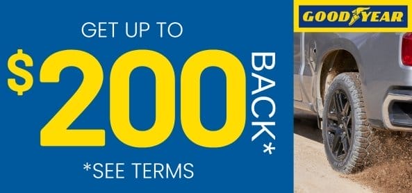 Get up to \\$200 back with Goodyear October/December 2023 Rebate