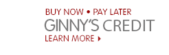Buy Now, Pay Later | Ginny's Credit