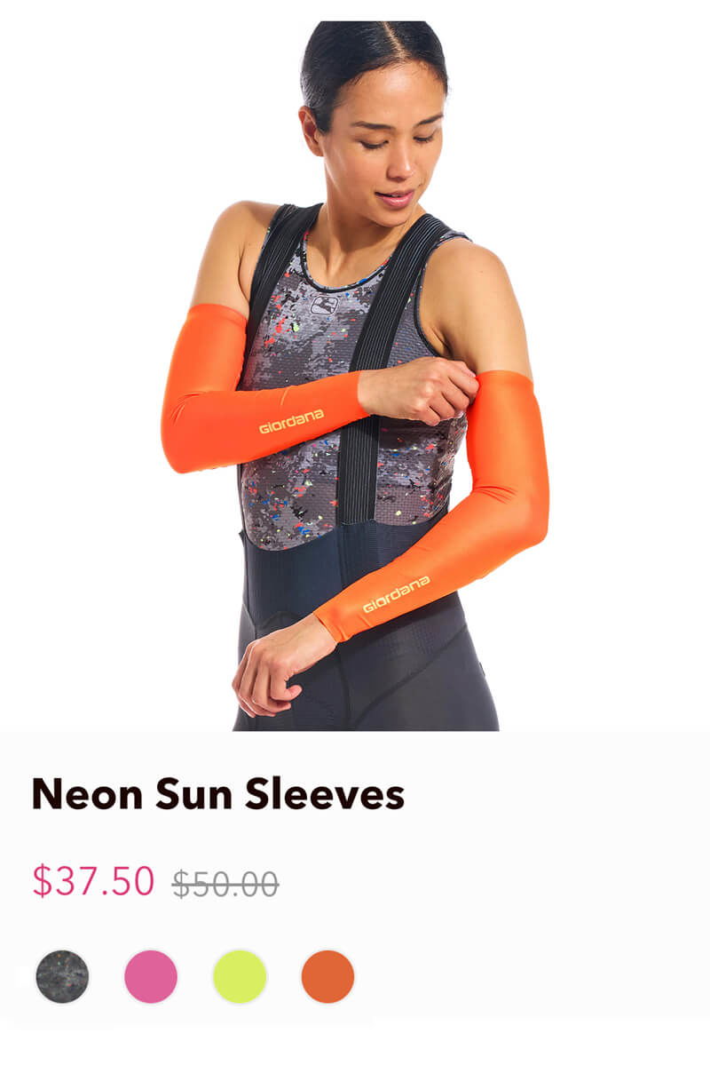 neon sun sleeve