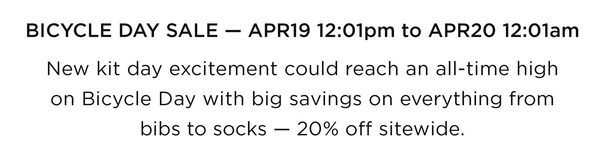 20% off starts tomorrow