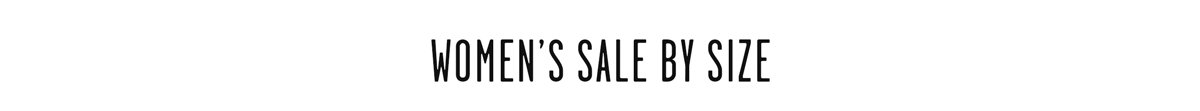 sale by size women