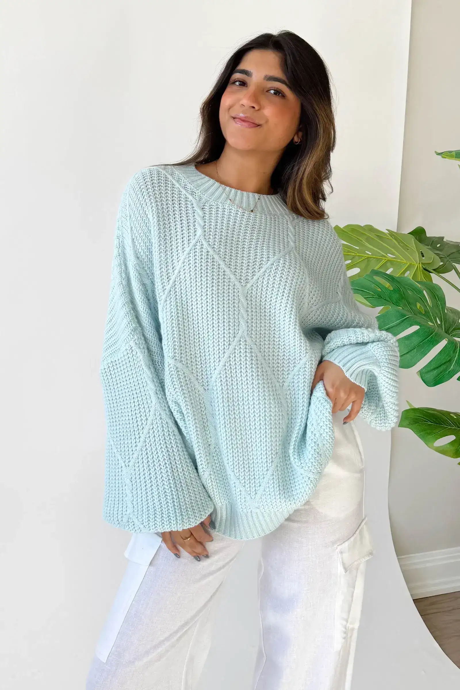 Image of Logan Sweater in Sky Blue