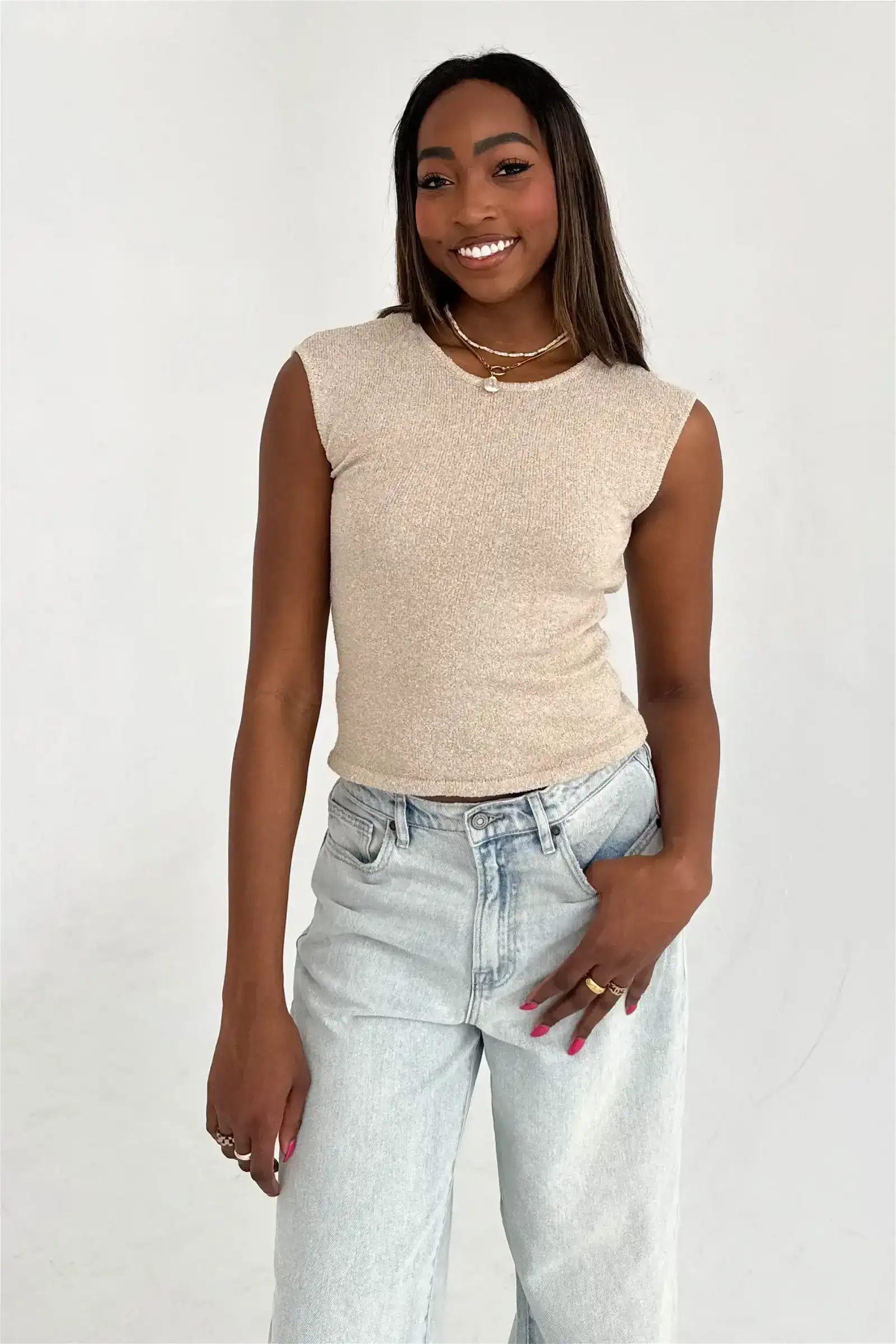 Image of Alicia Top in Oat