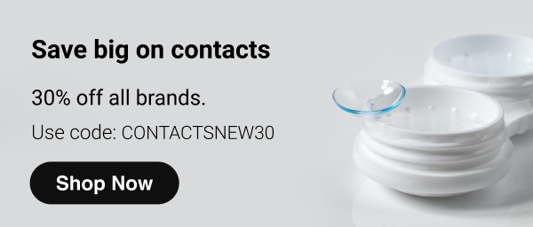 30% off all contact brands | Code: CONTACTSNEW30 >