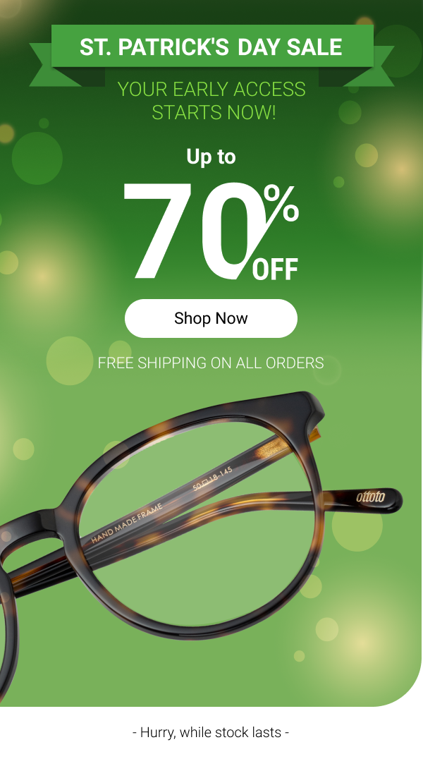 Up to 70% OFF glasses 