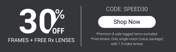 30% Off Frames >