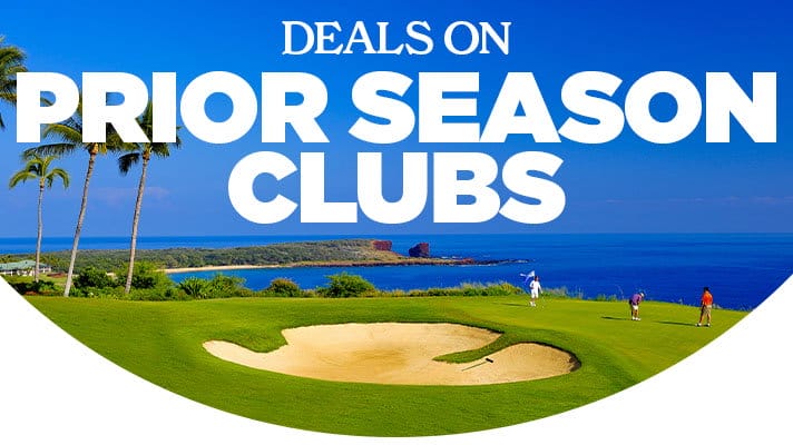 Deals on Prior Season Clubs