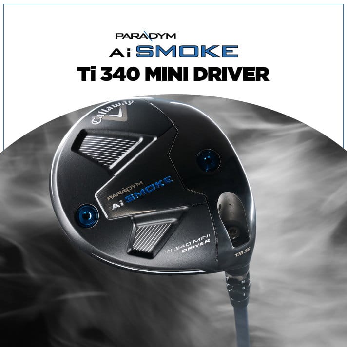 Callaway Paradym Ai Smoke Ti 340 Mini Driver