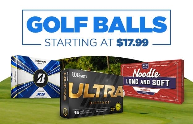 Golf Balls Starting at \\$17.99