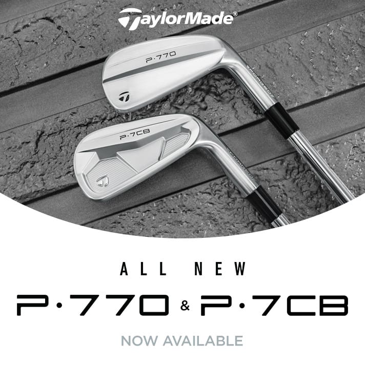 TaylorMade P•770 and P•7CB Irons | Now Available