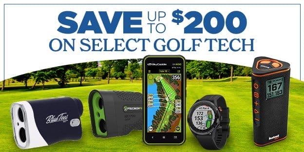 Save up to \\$200 on Select Golf Tech