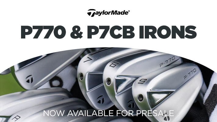 TaylorMade P770 Irons Now Available for Presale