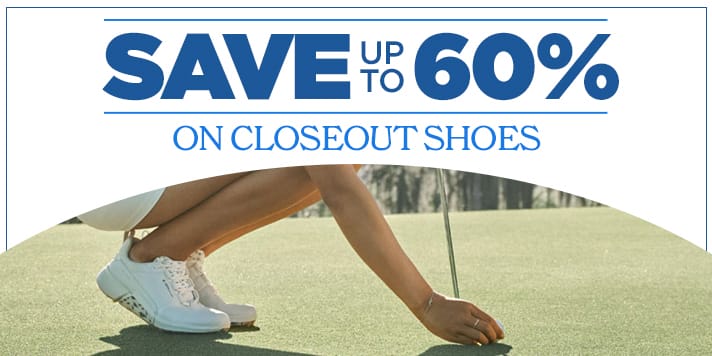 Save up to 60% on Closeout Shoes