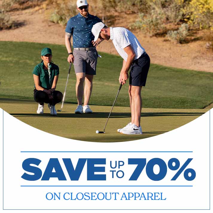 Save up to 70% on Apparel