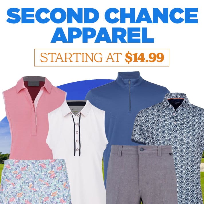 Second Chance Apparel Starting at \\$14.99