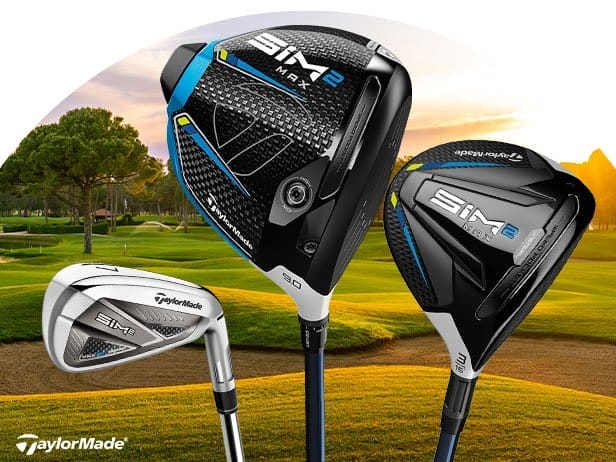 Save up to \\$230 on select TaylorMade Sim 2 Max clubs