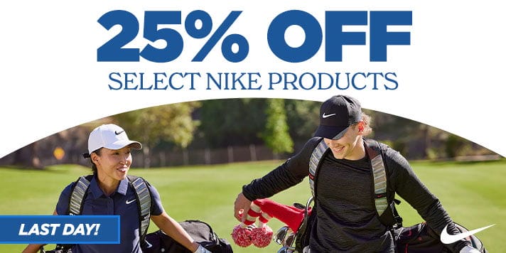 25% Off Select Nike