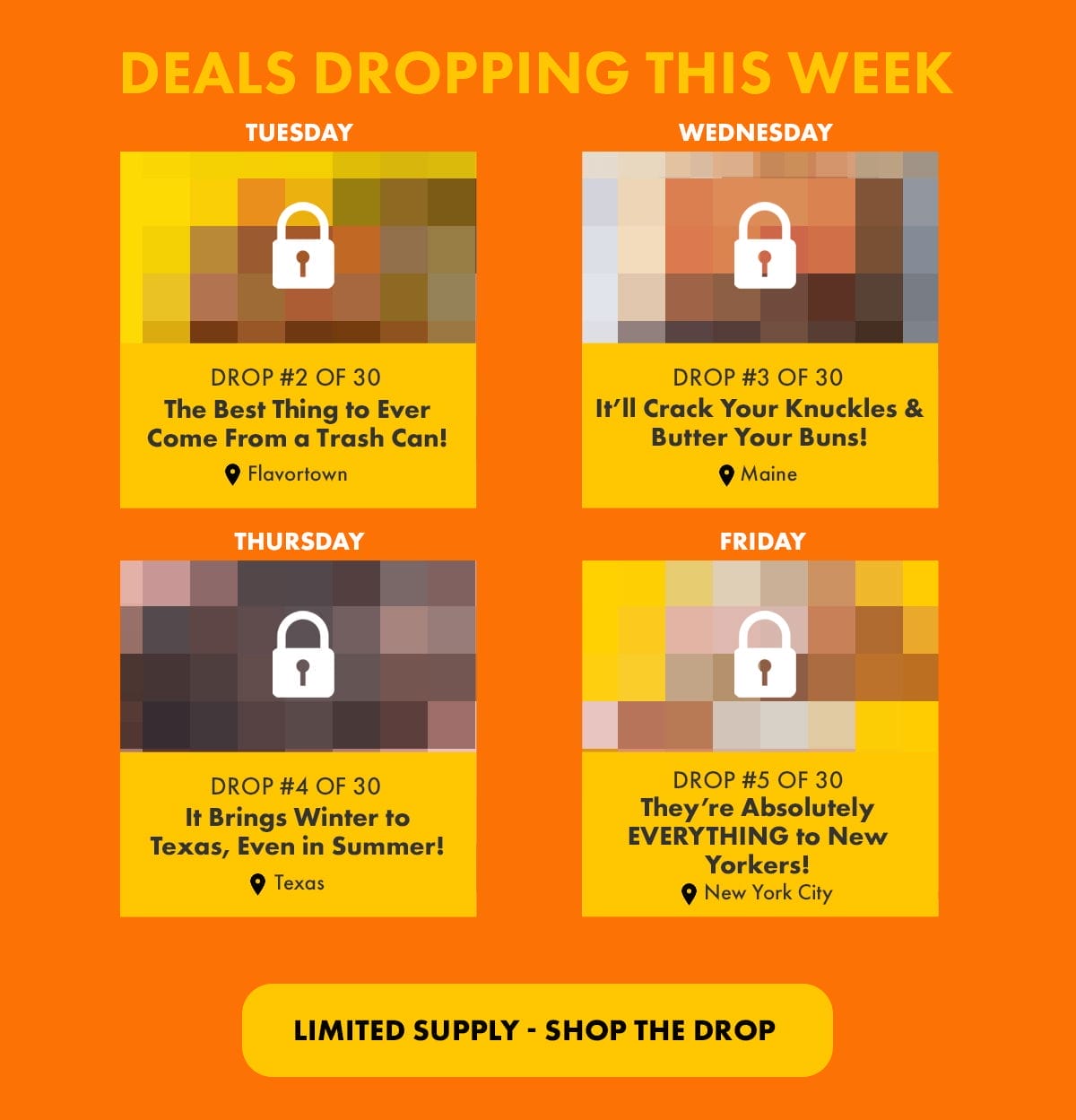 deals dropping this week