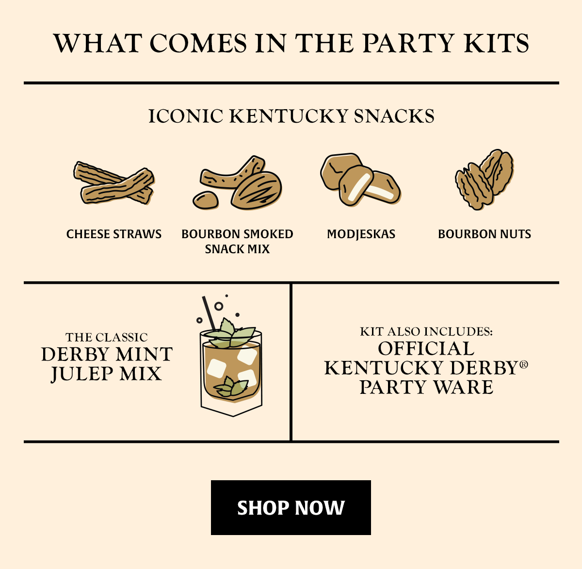 What Comes in the Party Kits