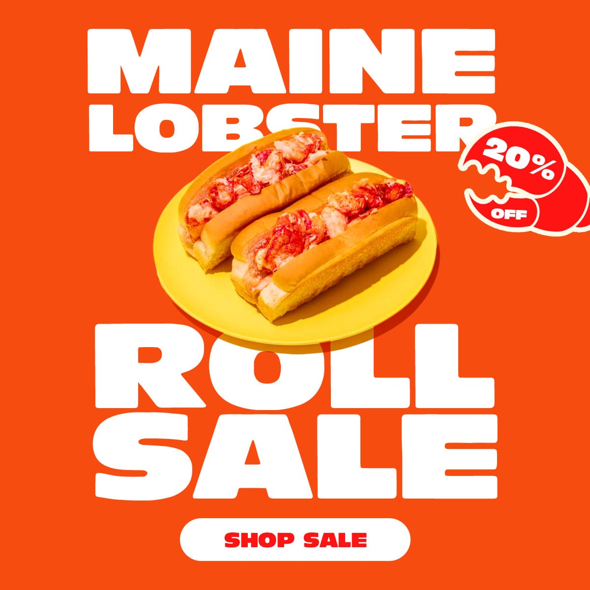 Maine Lobster Roll Sale