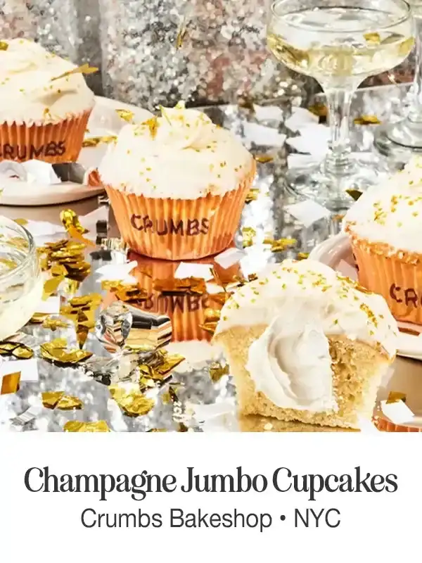 Champagne Jumbo Cupcakes