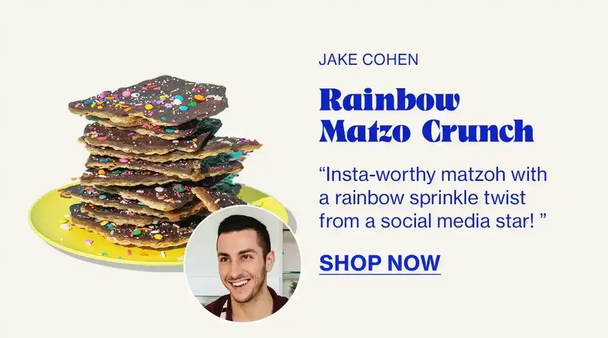 Rainbow Matzo Crunch