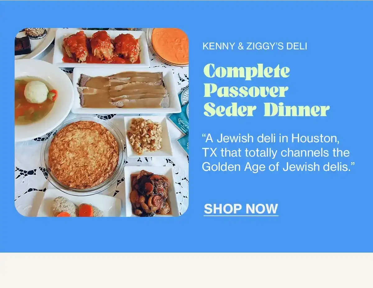 Complete Passover Seder Dinner