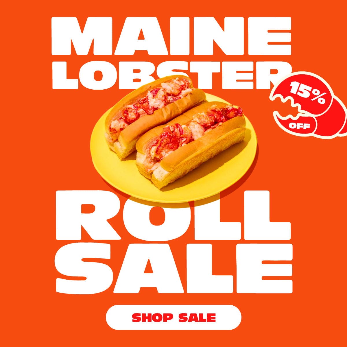 Maine Lobster Roll SALE