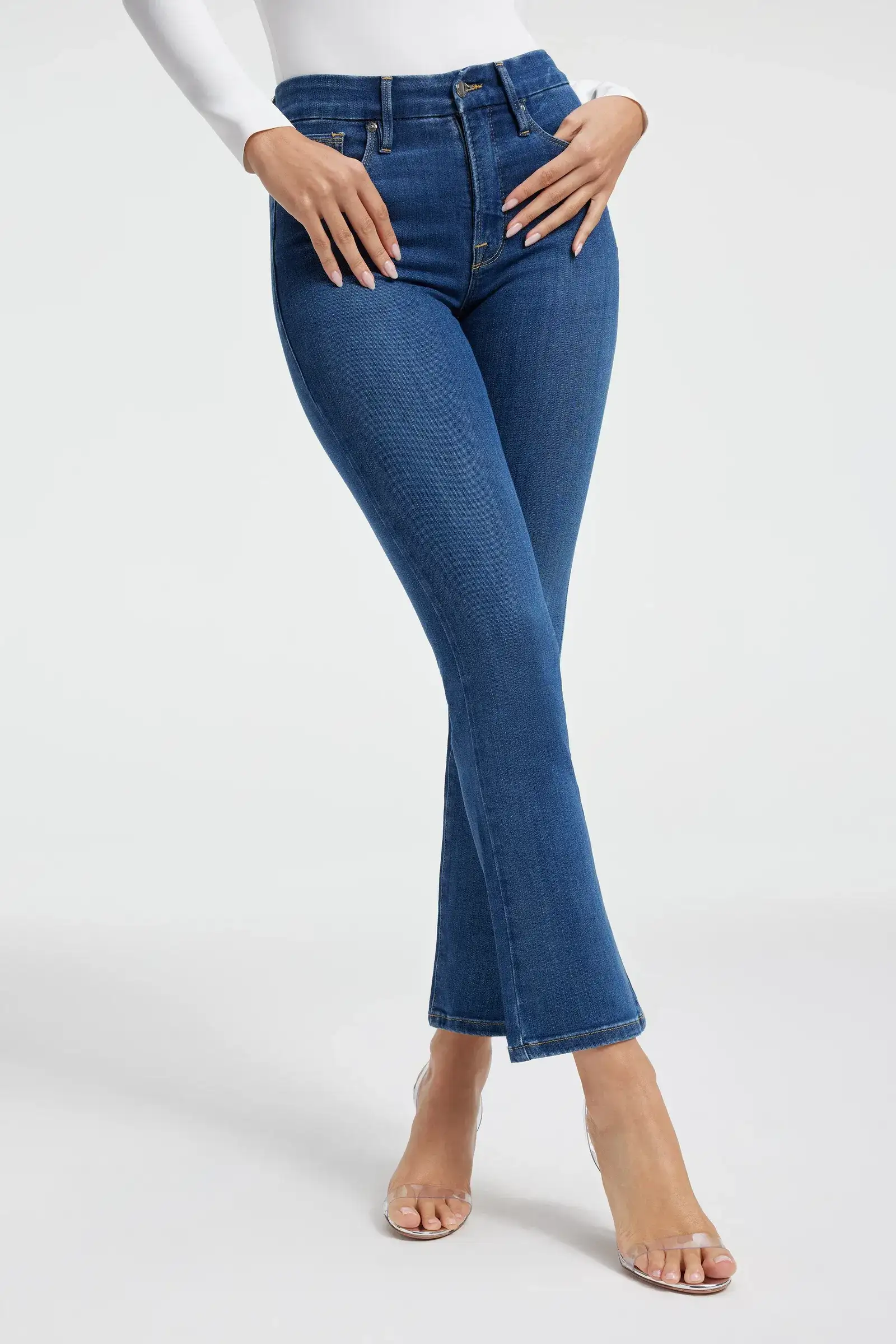 Image of GOOD LEGS STRAIGHT JEANS| BLUE007