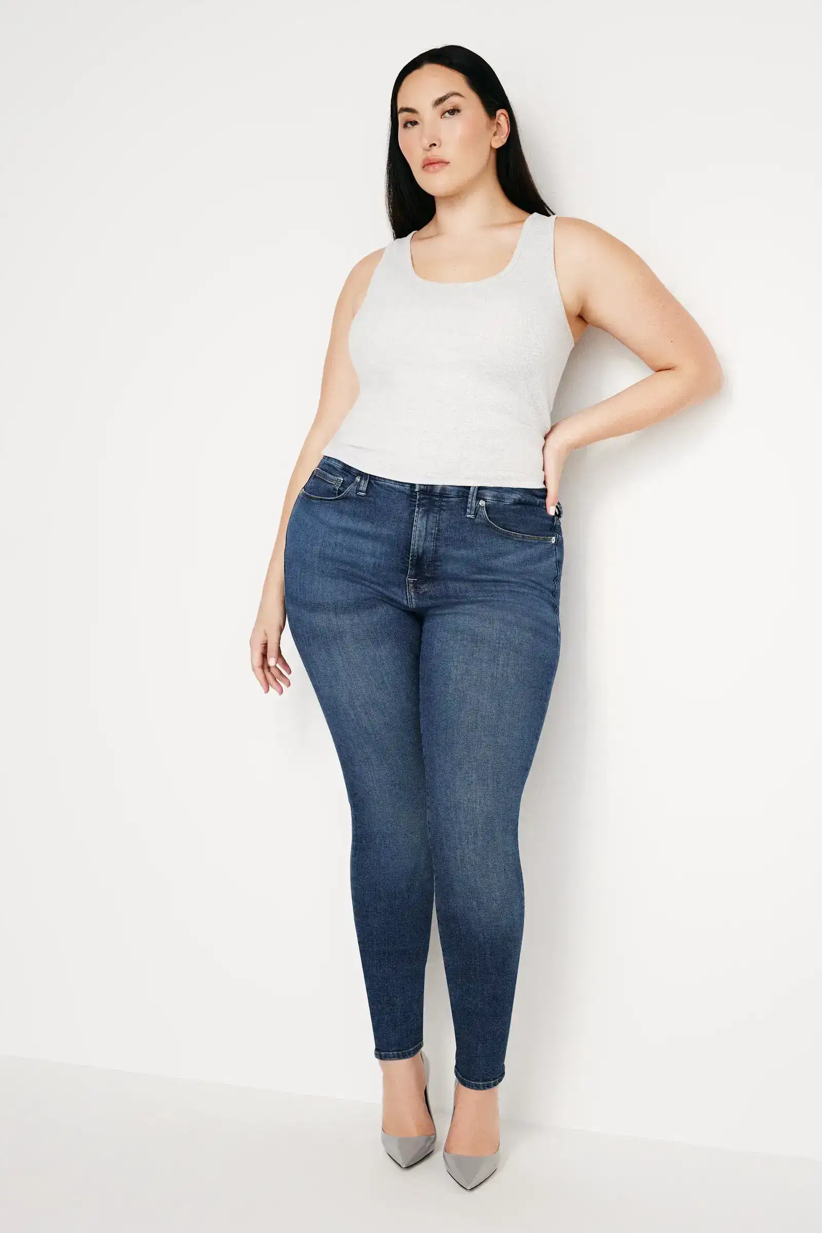 Image of GOOD LEGS SKINNY JEANS | BLUE004