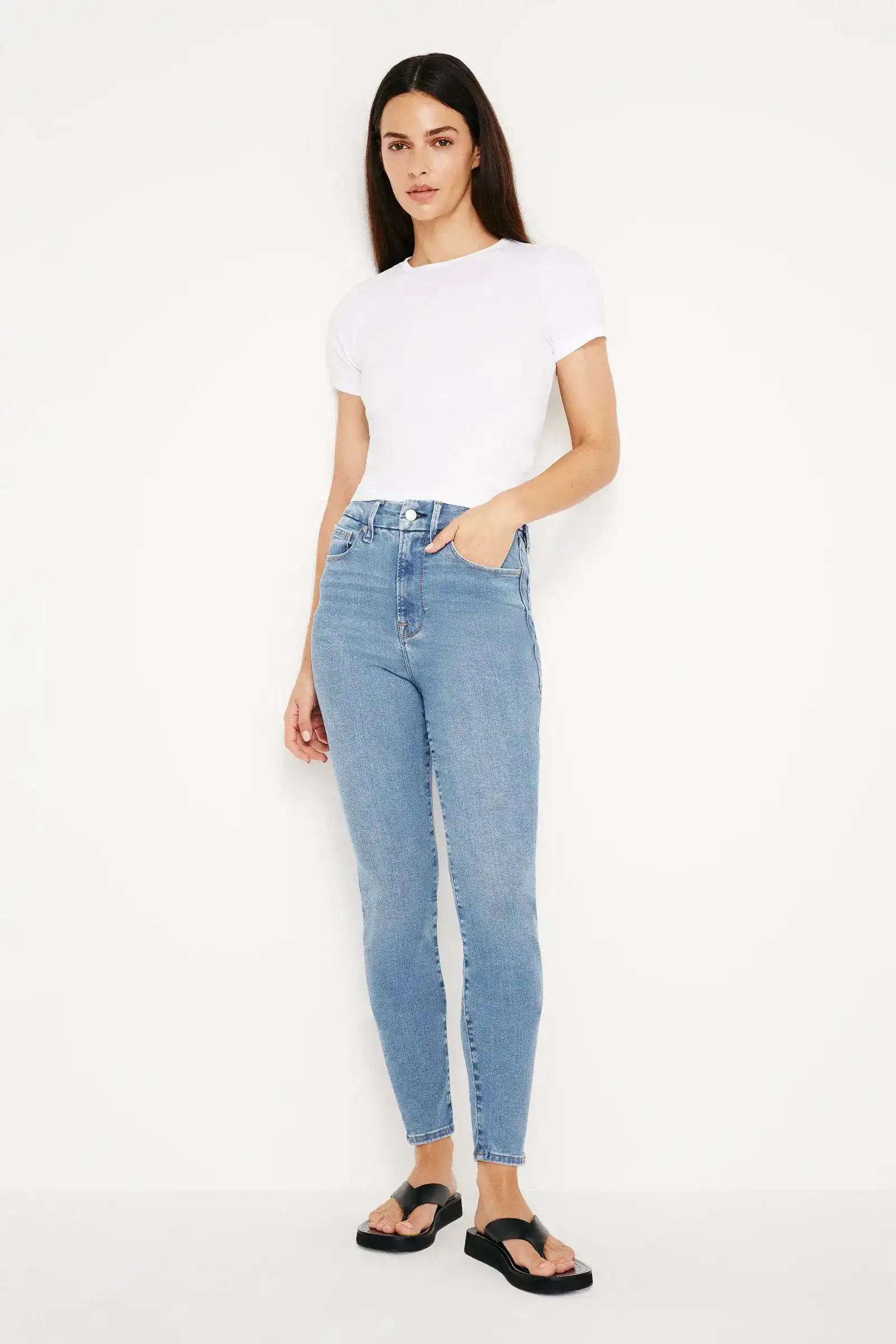 Image of ALWAYS FITS GOOD LEGS SKINNY JEANS | DENETHICBLUE06