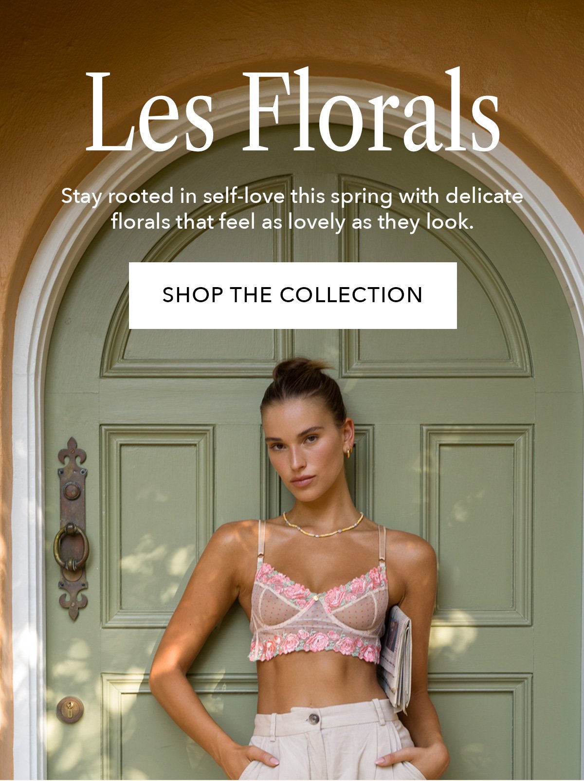 Les Florals | Stay rooted in self-love this spring with delicate florals that feel as lovely as they look. | Shop the Collection