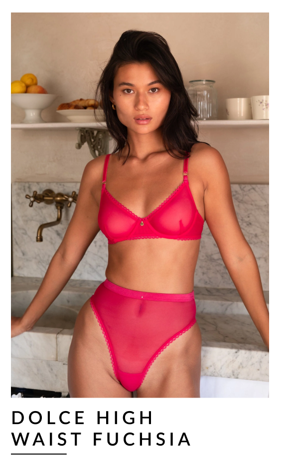 Dolce High Waist Fuchsia