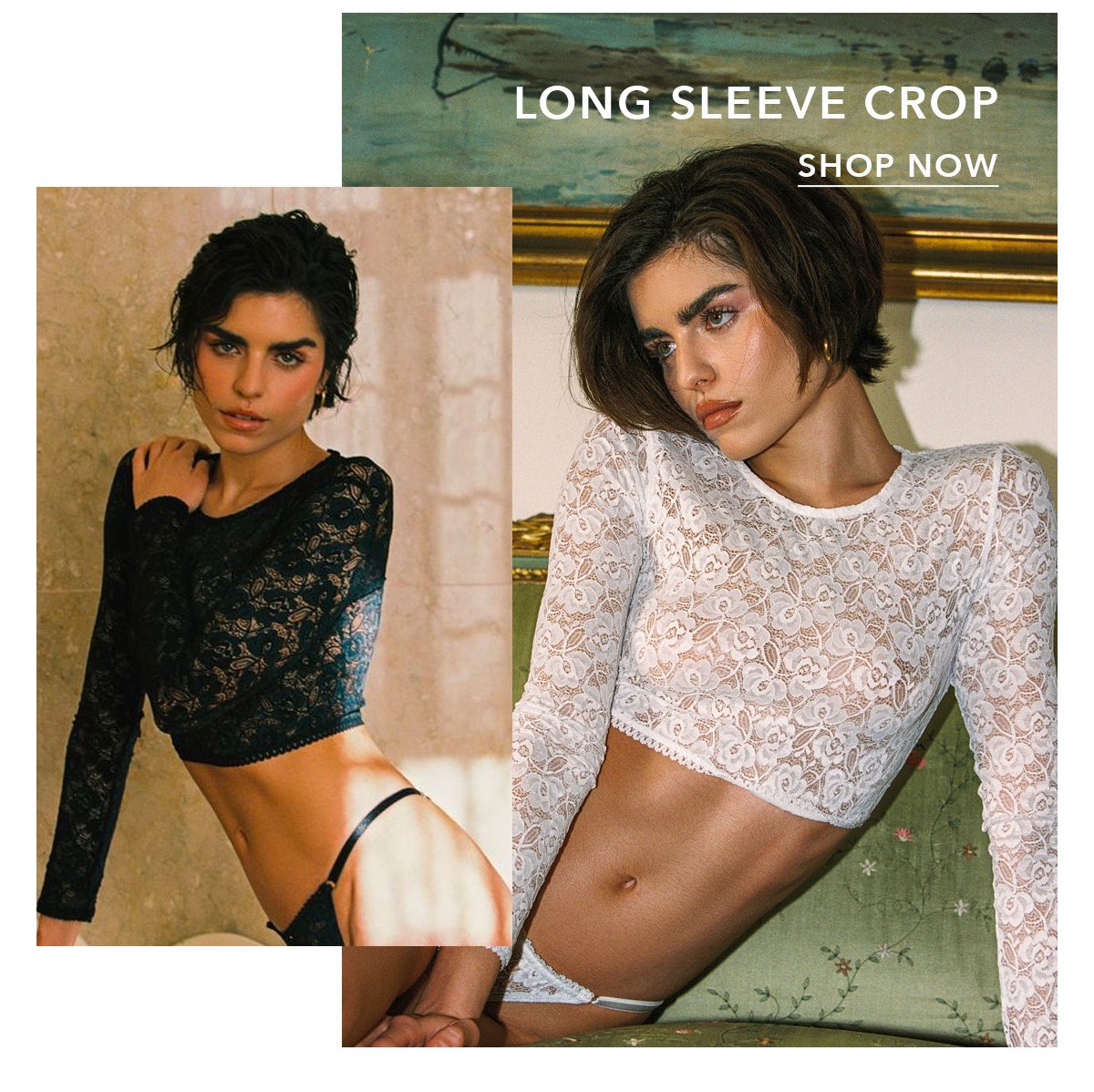 Long Sleeve Crop | Shop now