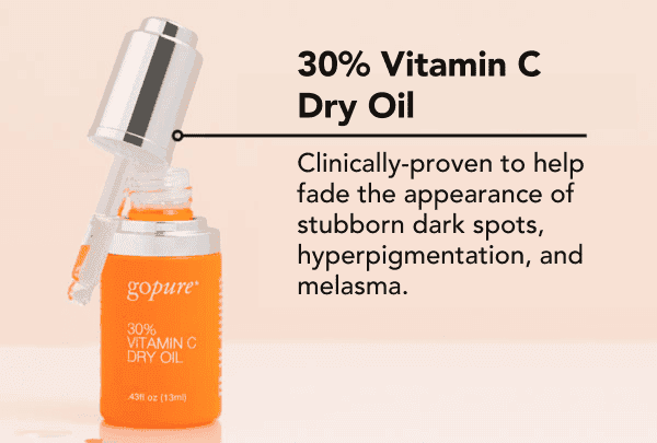 Vitamin C Dry Oil: Clinically-proven to help fade the look of dark spots